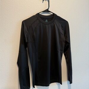 Black Long Sleeve Performance Top